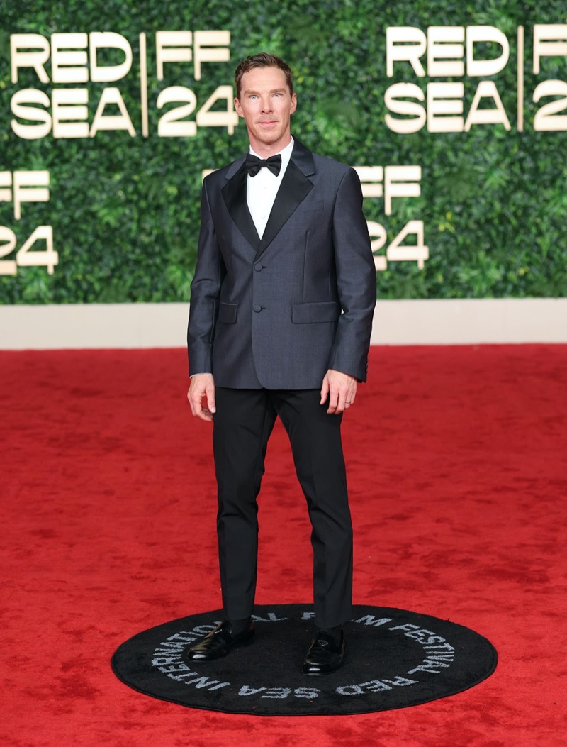 Benedict Cumberbatch wears Prada